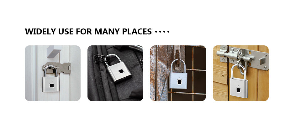 Lachetez' Latch-On Fingerprint Security Padlock