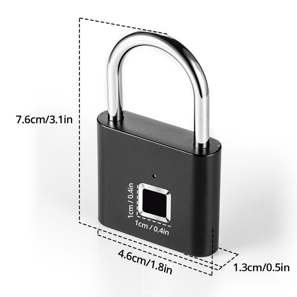 Lachetez' Latch-On Fingerprint Security Padlock