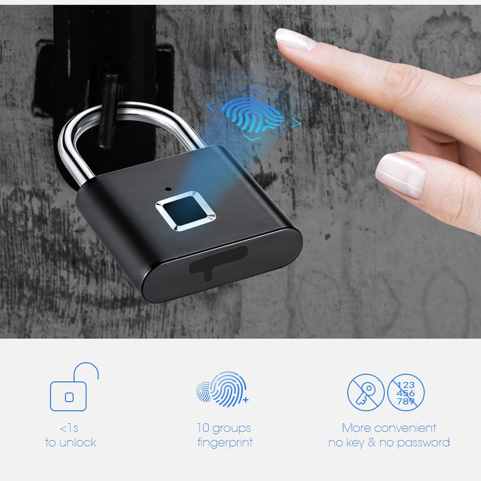 Lachetez' Latch-On Fingerprint Security Padlock